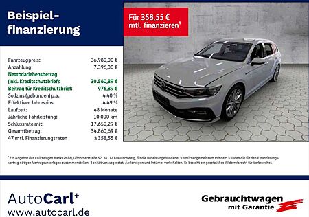 VW Passat Variant Volkswagen Elegance 2.0 TDI 4M DSG R-Line Allrad KLIMA LED N