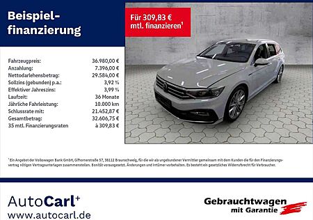 VW Passat Variant Volkswagen Elegance 2.0 TDI 4M DSG R-Line Allrad KLIMA LED N