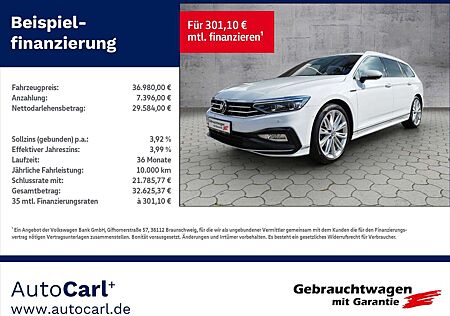 VW Passat Variant gebraucht kaufen VW Passat Variant Volkswagen Elegance 2.0 TDI 4M DSG R-Line Allrad KLIMA LED N