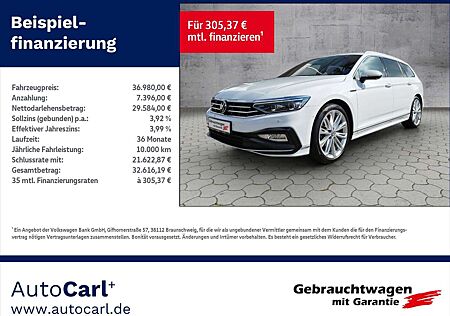 VW Passat Variant Volkswagen Elegance 2.0 TDI 4M DSG R-Line Allrad KLIMA LED N