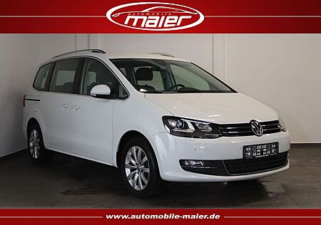 VW Sharan Volkswagen 2.0 TDI DSG Highline-7SI.-NAV-XENON-ACC-