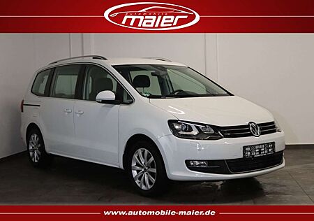 VW Sharan Volkswagen 2.0 TDI DSG Highline-7SI.-NAV-XENON-ACC-
