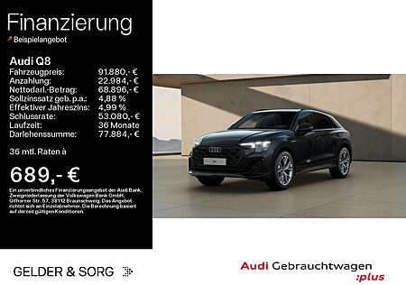 Audi Q8 60 TFSIe quattro B&O*HuD*Allradlenk*AHK