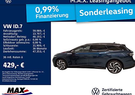 VW ID.7 Volkswagen Tourer GTX 4M LED+KAMER+PANO+AUGM.HUD+WÄRME