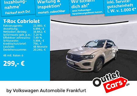VW T-Roc Volkswagen 1.5 TSI R-Line Navi Leder LED DA