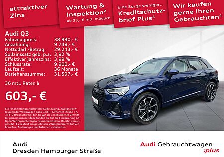 Audi Q3 35 TFSI S line LED AHZV S tronic