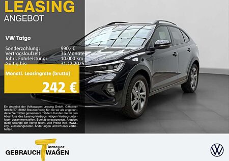 VW Taigo Volkswagen 1.5 TSI DSG R-LINE BLACK LM18 ASSIST KAMER