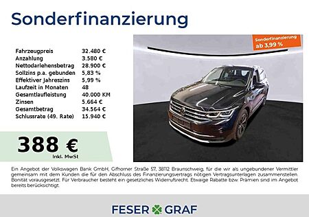 VW Tiguan Volkswagen Elegance 2.0TDI 110KW DSG AHK Kamera