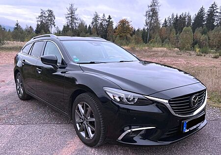 Mazda 6 Kombi 2.2 SKYACTIV-D Nakama Intense Onyx/Leder/LED