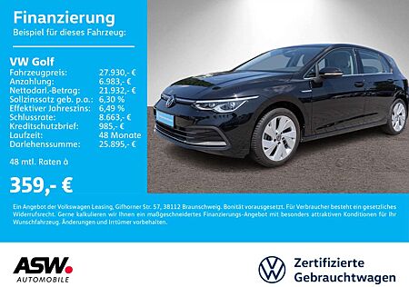 VW Golf Volkswagen Style 2.0 TSI DSG LED Navi RFK PDC SHZ