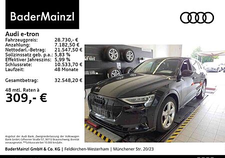 Audi e-tron 50 quattro AHK Navi SHZ Luft LED Virtual