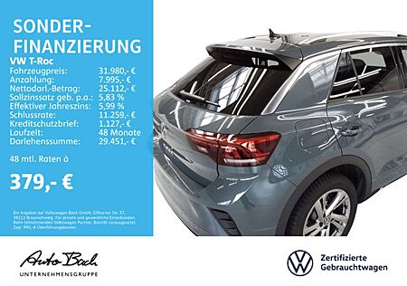 VW T-Roc Volkswagen 1.5 TSI "R-Line" DSG Navi LED Digital Cock