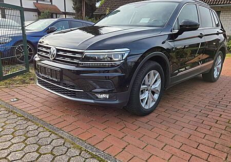VW Tiguan Volkswagen Highline 4Motion Leder AHK Memory Kamera,