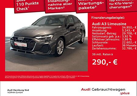Audi A3 30 TFSI S tronic S LINE/NAVI/LED