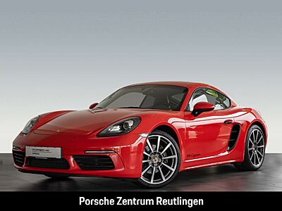 Porsche Cayman 718 20-Zoll Sportabgasanlage Indischrot