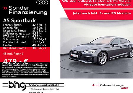 Audi A5 45TFSI quattro S line HUD MatrixLED
