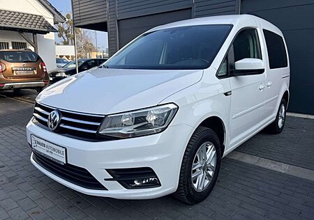 VW Caddy Volkswagen Comfortline+Klima+Navi+Allwetter+1.Hand+