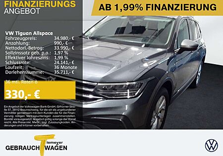 VW Tiguan Allspace Volkswagen 1.5 TSI DSG LIFE 7-SITZE NAVI AH