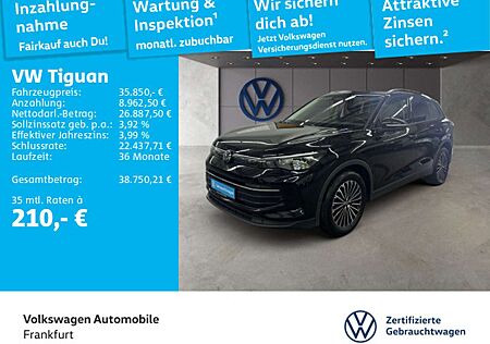 VW Tiguan Volkswagen 1.5 eTSI Life Navi AHK Sprachassistent Sp
