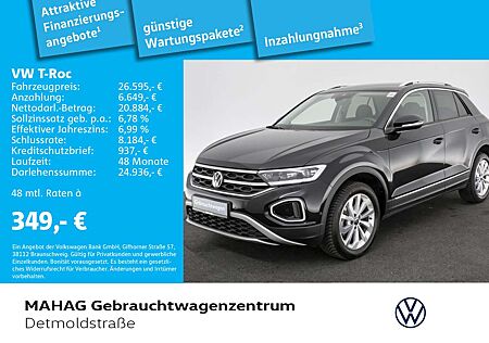 VW T-Roc Volkswagen 1.5 TSI STYLE AHK ACC Navi LEDPlus DSG