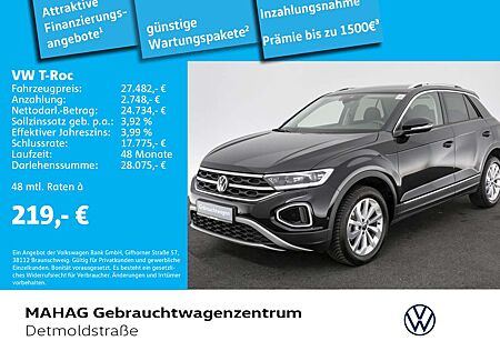 VW T-Roc Volkswagen 1.5 TSI STYLE AHK ACC Navi LEDPlus DSG