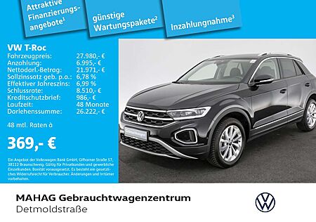 VW T-Roc Volkswagen 1.5 TSI STYLE AHK ACC Navi LEDPlus DSG