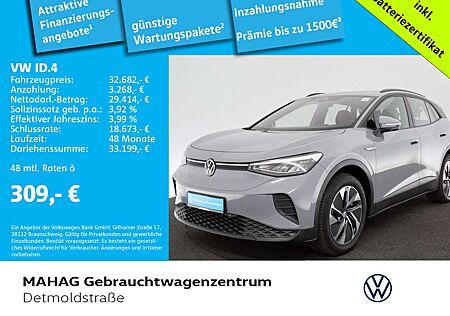 VW ID.4 Volkswagen Pro Performance CCS Wärmepumpe AHK NaviPro
