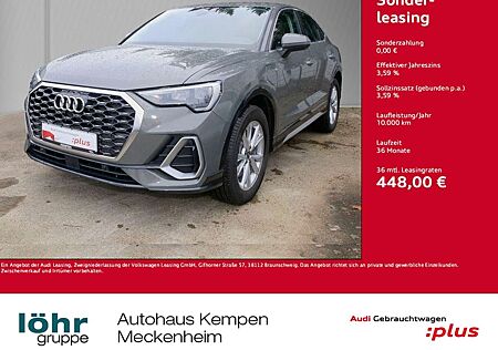 Audi Q3 Sportback 45 TFSI e S line 18" NAVI+VC ACC