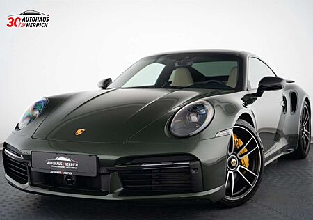 Porsche 992 Turbo S Coupe PTS Oakgreenmetallic Heritage