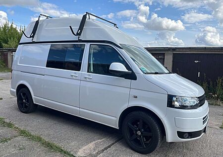 VW T5 Transporter Volkswagen T5 lang DSG Familiencamper für 4 Pers