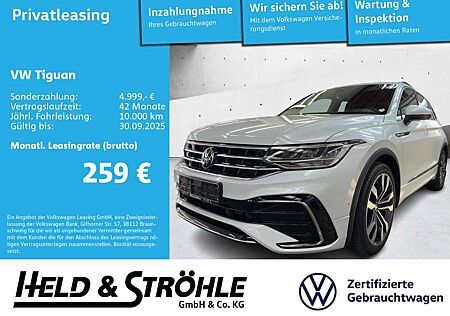 VW Tiguan Volkswagen R-Line 2.0 TDI LED 20" AHK KAM HuD LEDER