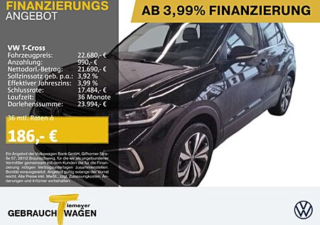 VW T-Cross Volkswagen 1.0 TSI STYLE IQ.LIGHT NAVI KAMERA LM17