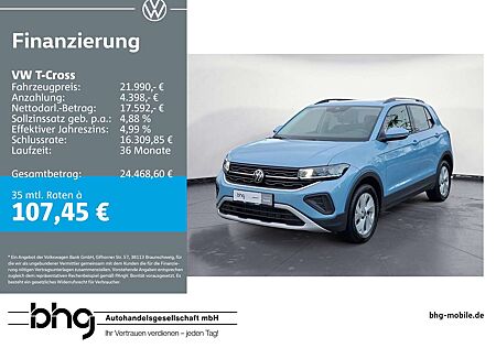 VW T-Cross Volkswagen 1.0 TSI OPF Life