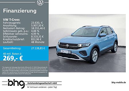 VW T-Cross gebraucht kaufen VW T-Cross Volkswagen 1.0 TSI OPF Life