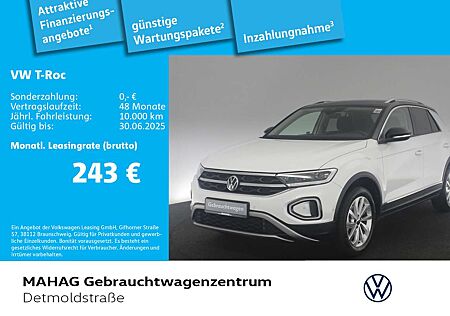 VW T-Roc Volkswagen 1.5 TSI STYLE Navi LED+ AHK DSG