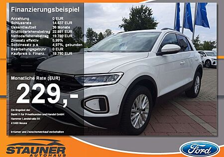 VW T-Roc Volkswagen 1.0 TSI Life Klimaautom. PDH SHZ Navi