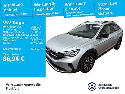 Volkswagen Taigo 1.0 TSI Goal DAB+ LightAssist Navi FrontAs