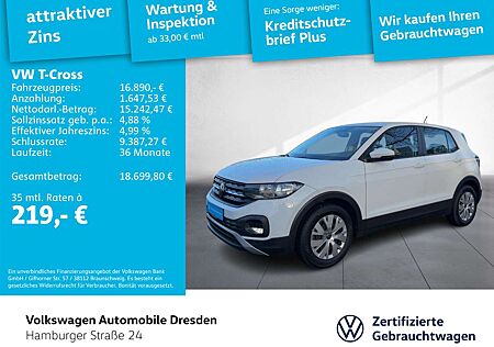 VW T-Cross Volkswagen Basis 1.0 TSI APP-CONNECT LANE LIGHT ASS