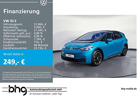 VW ID.3 Volkswagen Pro Navi connect Augmented-Reality HUD LED