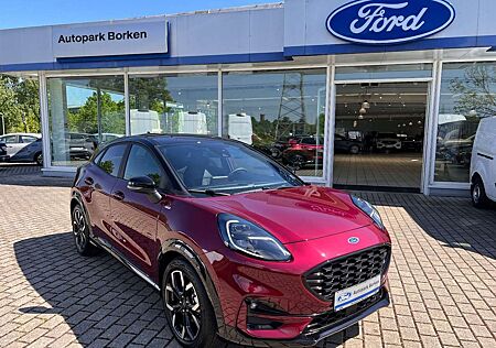 Ford Puma Hybrid Vivid Ruby Edition Massage Panorama
