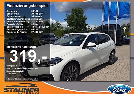 BMW 120 i Sport Line PDC LED Panorama. SHZ LiveCock.