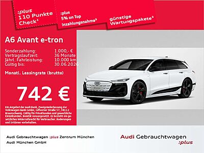 Audi A6 e-tron qu. S line Luftfed/AHK/Matrix