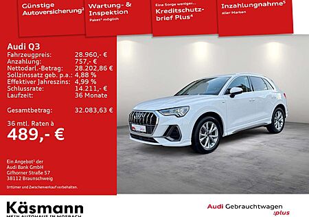 Audi Q3 S line 35TFSI NAV PDC LED SHZ ACC