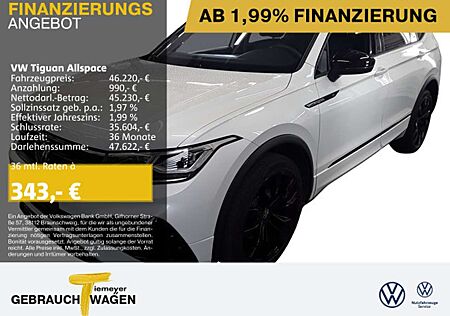 VW Tiguan Allspace Volkswagen 2.0 TDI R-LINE BLACK 7-SITZE LM2