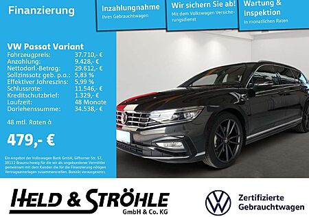 VW Passat Variant Volkswagen R-Line 2.0 TDI DSG NP 73305 EUR