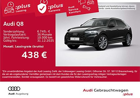 Audi Q8 45 TDI qu. Opt.schwarz*LUFT*MATRIX*AHK*8-fach