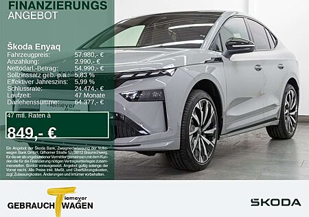 Skoda Enyaq Coupe iV 85 Sportline AHK LM21 HUD Canton