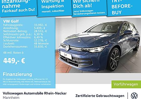 VW Golf Volkswagen VIII 1.5 eTSI Edition 50 AHV Pano uvm