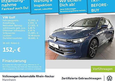 VW Golf Volkswagen VIII 1.5 eTSI Edition 50 AHV Pano uvm