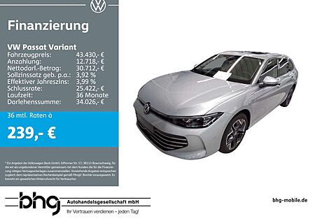 VW Passat Variant Volkswagen 1.5 e-Hybrid DSG Elegance #PANO #